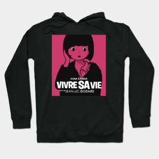 My Life to Live - French Nouvelle Vague poster Hoodie